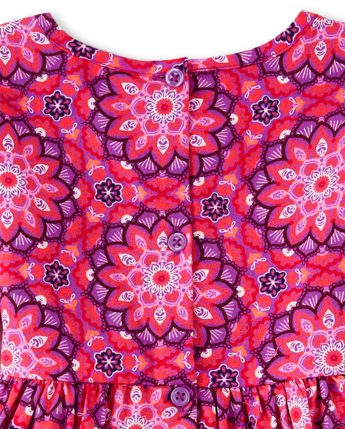 Детские платья Gymboree Girls Mandala Ruffle Dress - Spice Market — фото 3