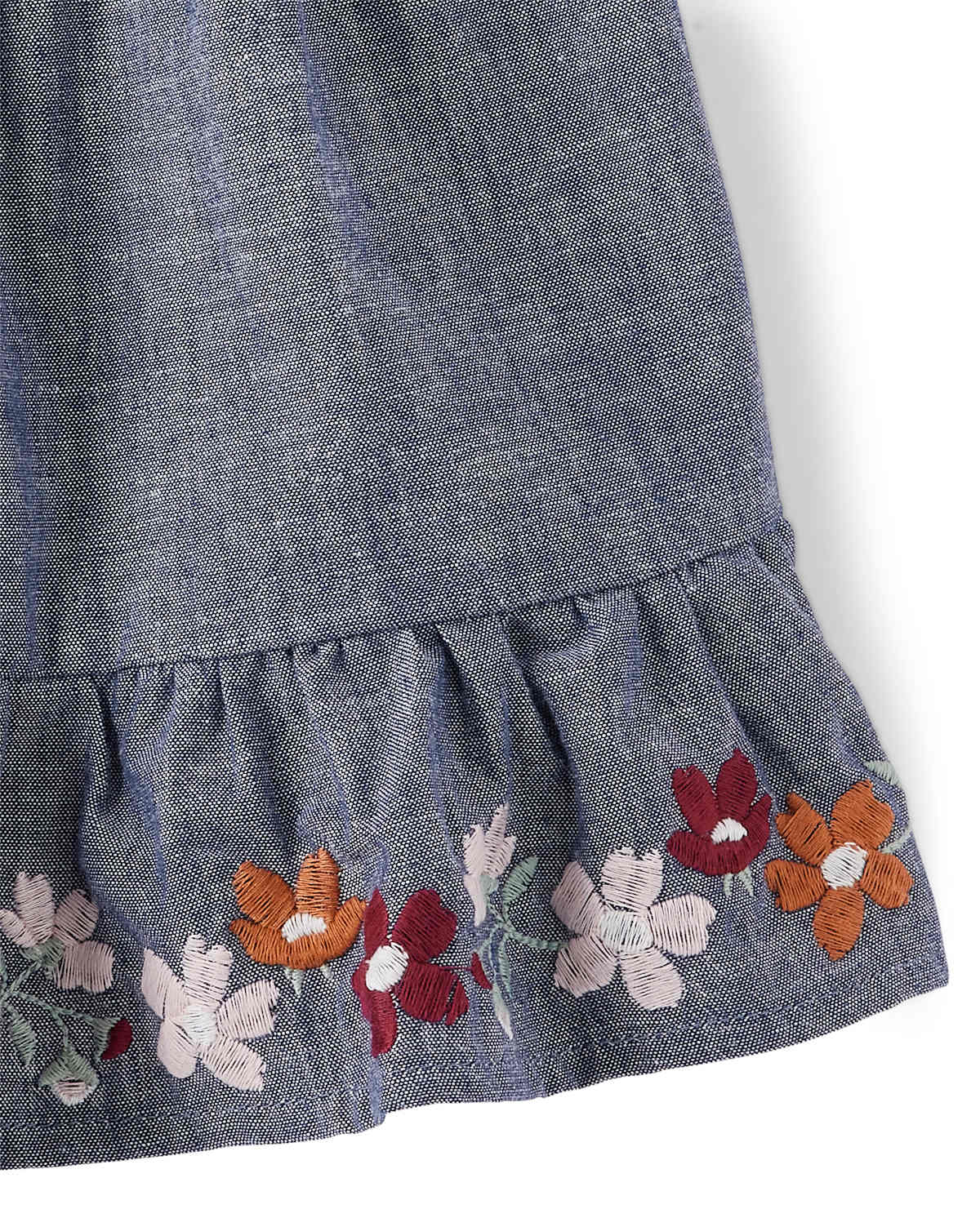 Детские юбки Gymboree Girls Embroidered Flower Skort - County Fair — фото 2