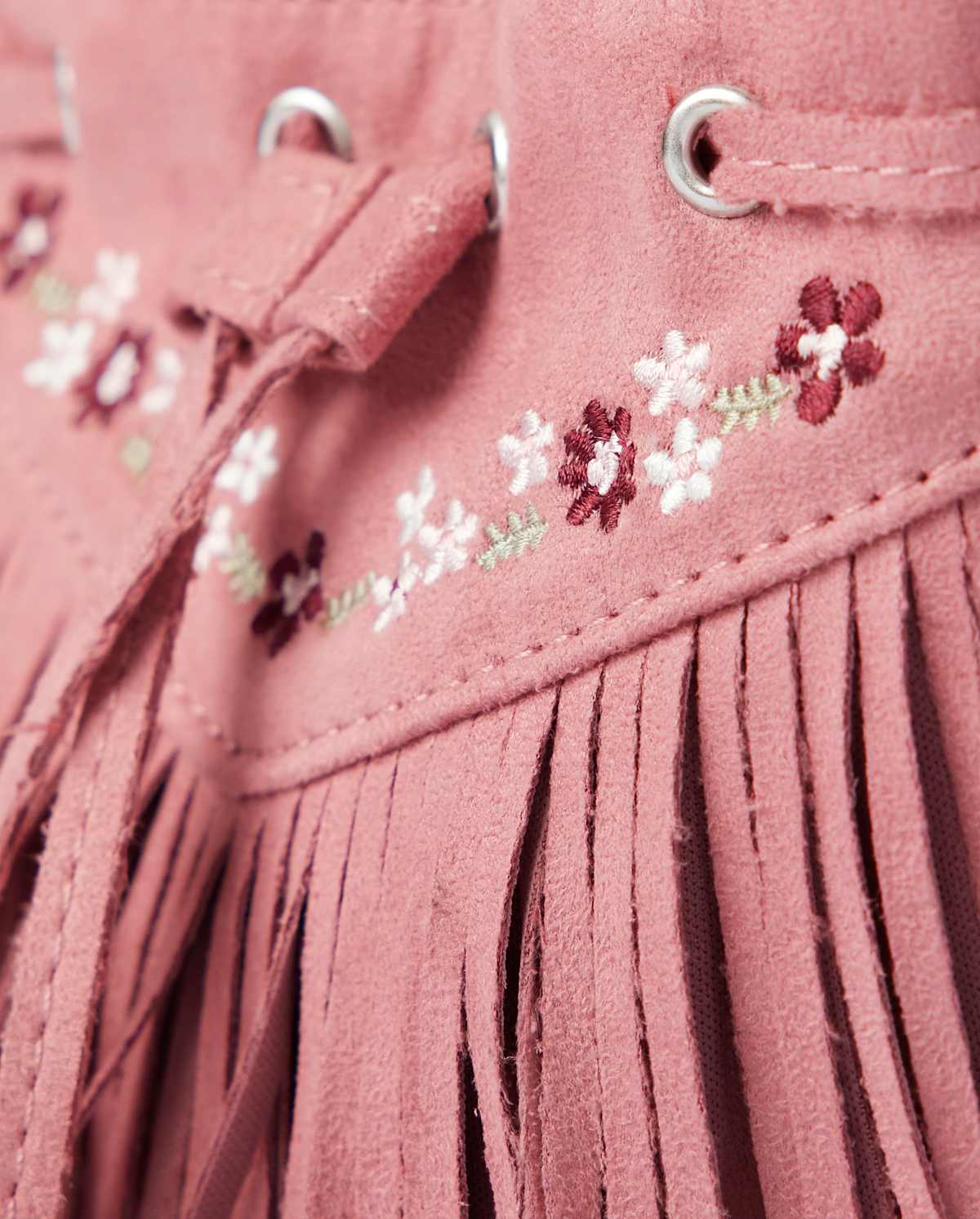 Детские сумки Gymboree Girls Suede Floral Fringe - County Fair — фото 2