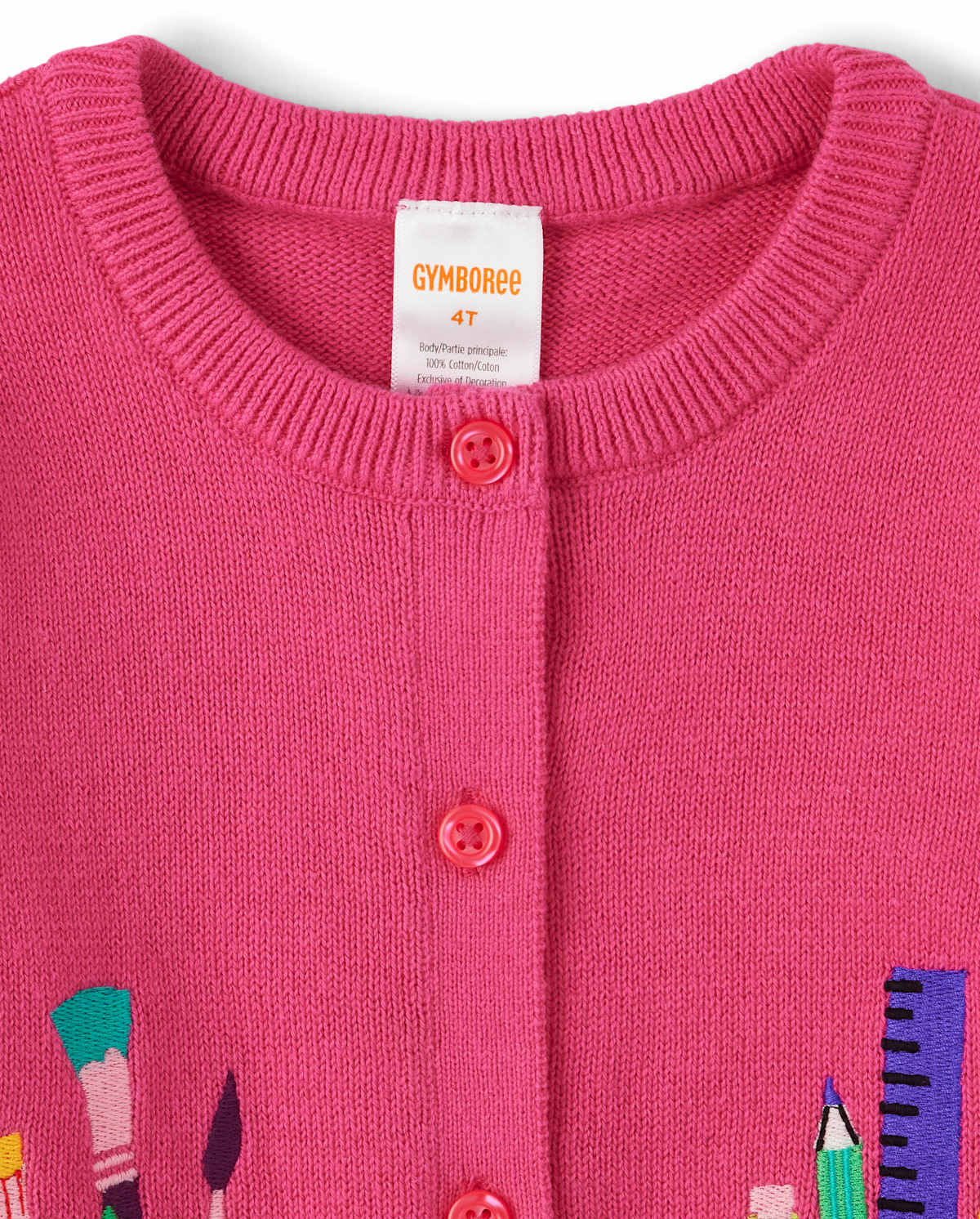 Детские кардиганы Gymboree Girls Art Supplies Cardigan - Future Artist — фото 2