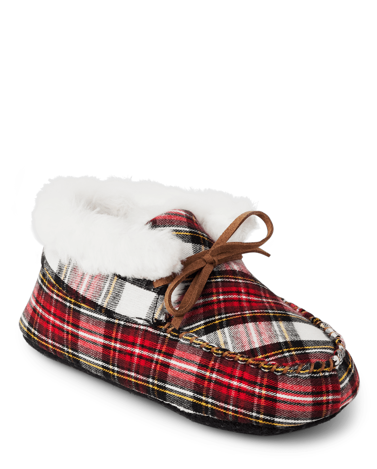 Детские тапочки Gymboree Kids Plaid Slippers - Gymmies