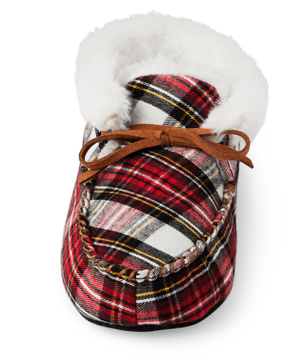Детские тапочки Gymboree Kids Plaid Slippers - Gymmies — фото 3