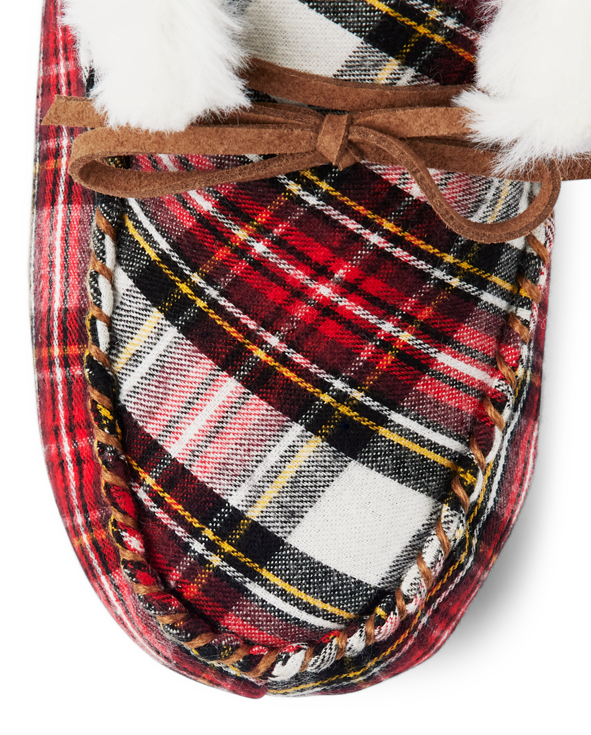 Детские тапочки Gymboree Kids Plaid Slippers - Gymmies — фото 4