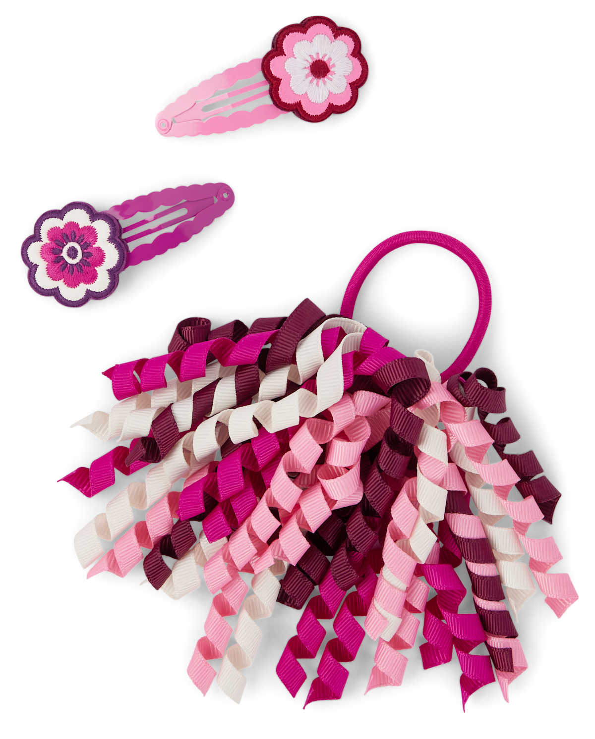 Gymboree Girls Curly Hair Set - Spice Market