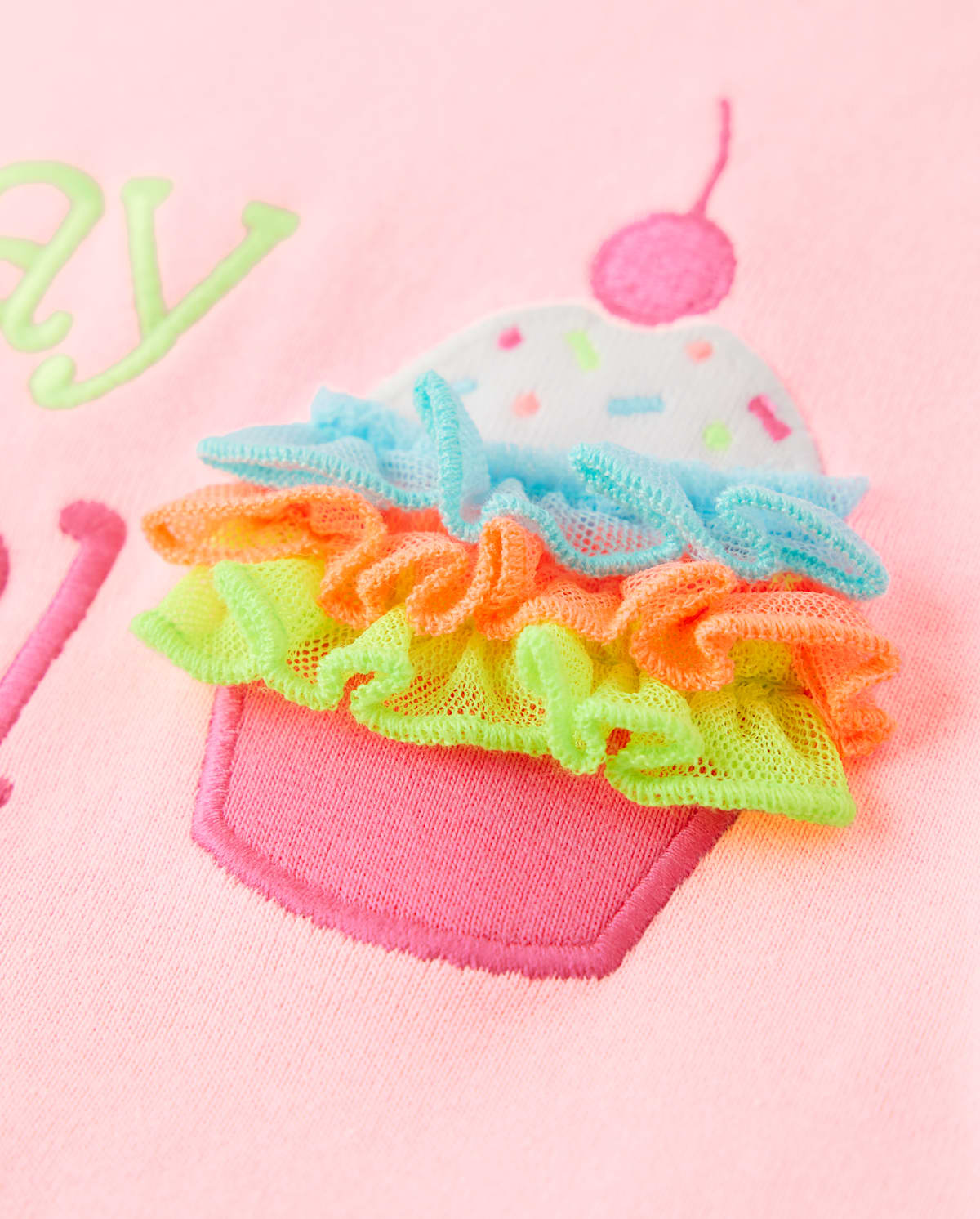Детские топы Gymboree Girls Embroidered Birthday Top - Birthday Boutique