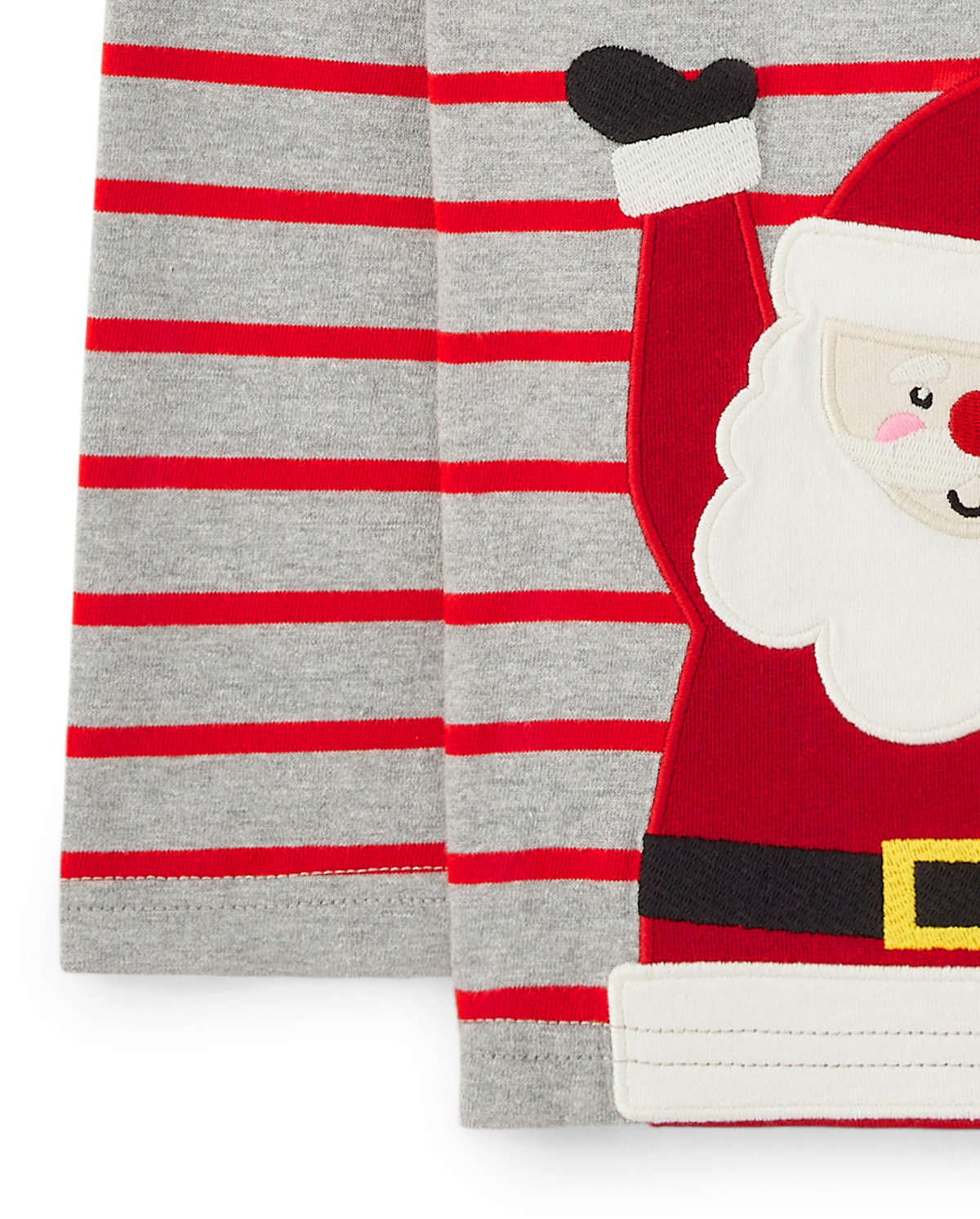 Детские топы Gymboree Boys Striped Santa Top - Holiday Express — фото 2