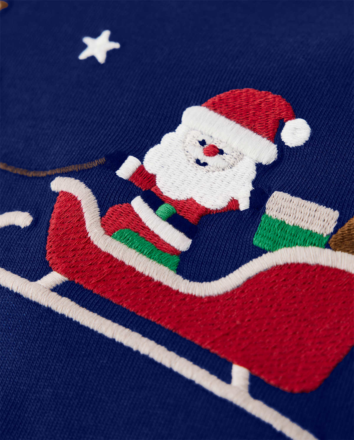 Детские топы Gymboree Boys Embroidered Santa Top - Holiday Express