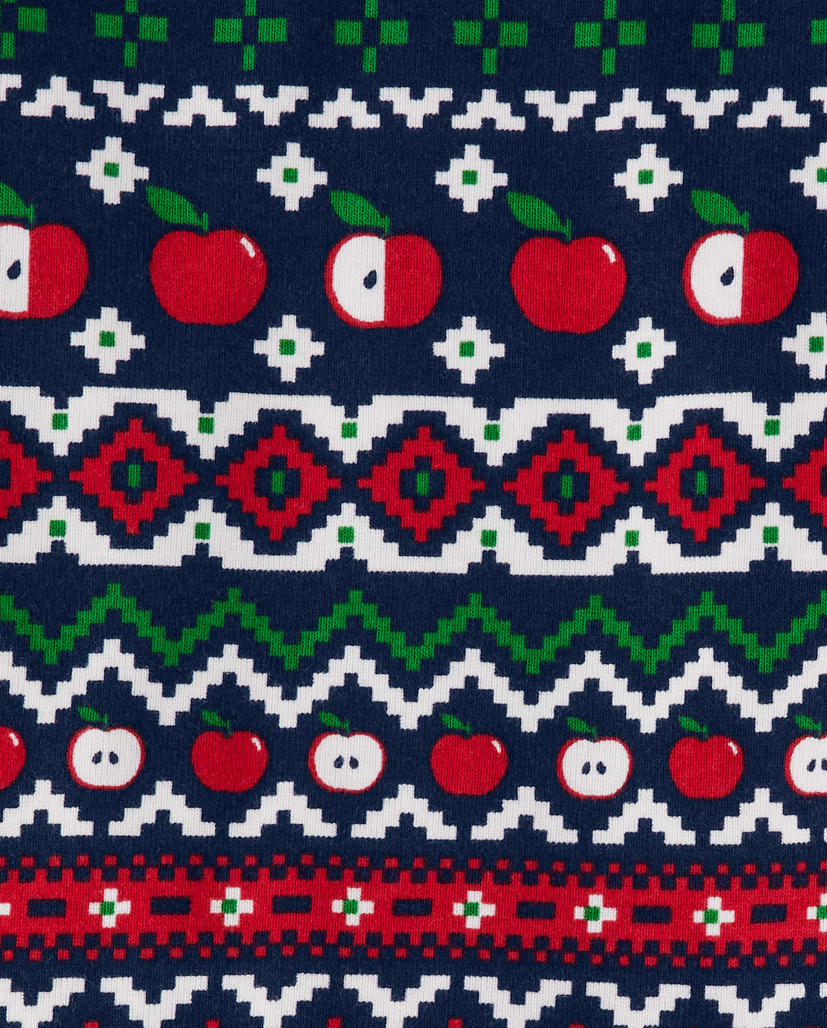 Детские пижамы Gymboree Kids Apple Fairisle Snug Fit Cotton Pajamas — фото 2