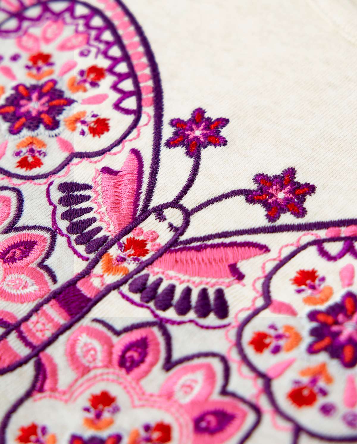 Gymboree Girls Embroidered Butterfly Top - Spice Market