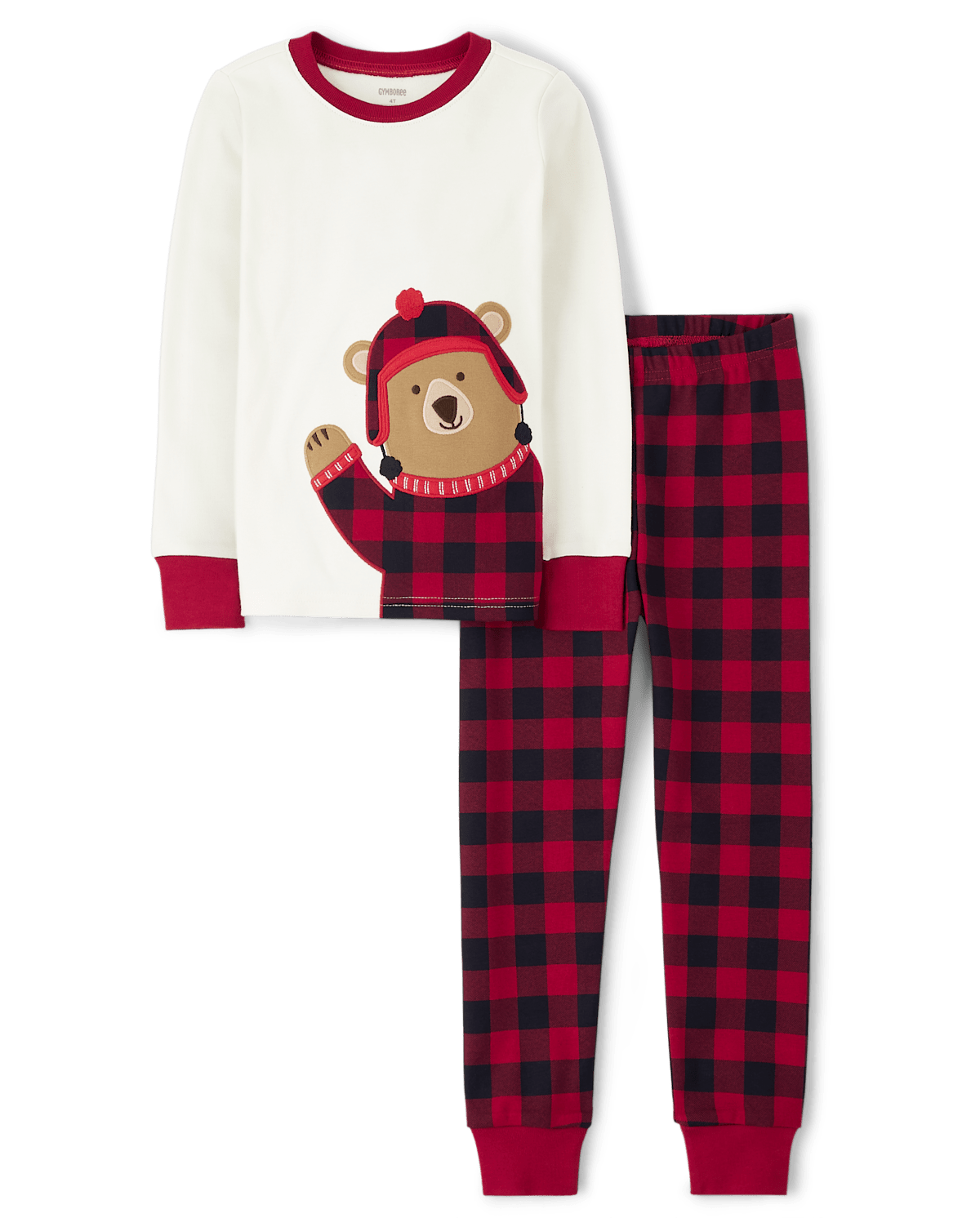 Детские пижамы Gymboree Kids Bear Snug Fit Cotton Pajamas - Gymmies