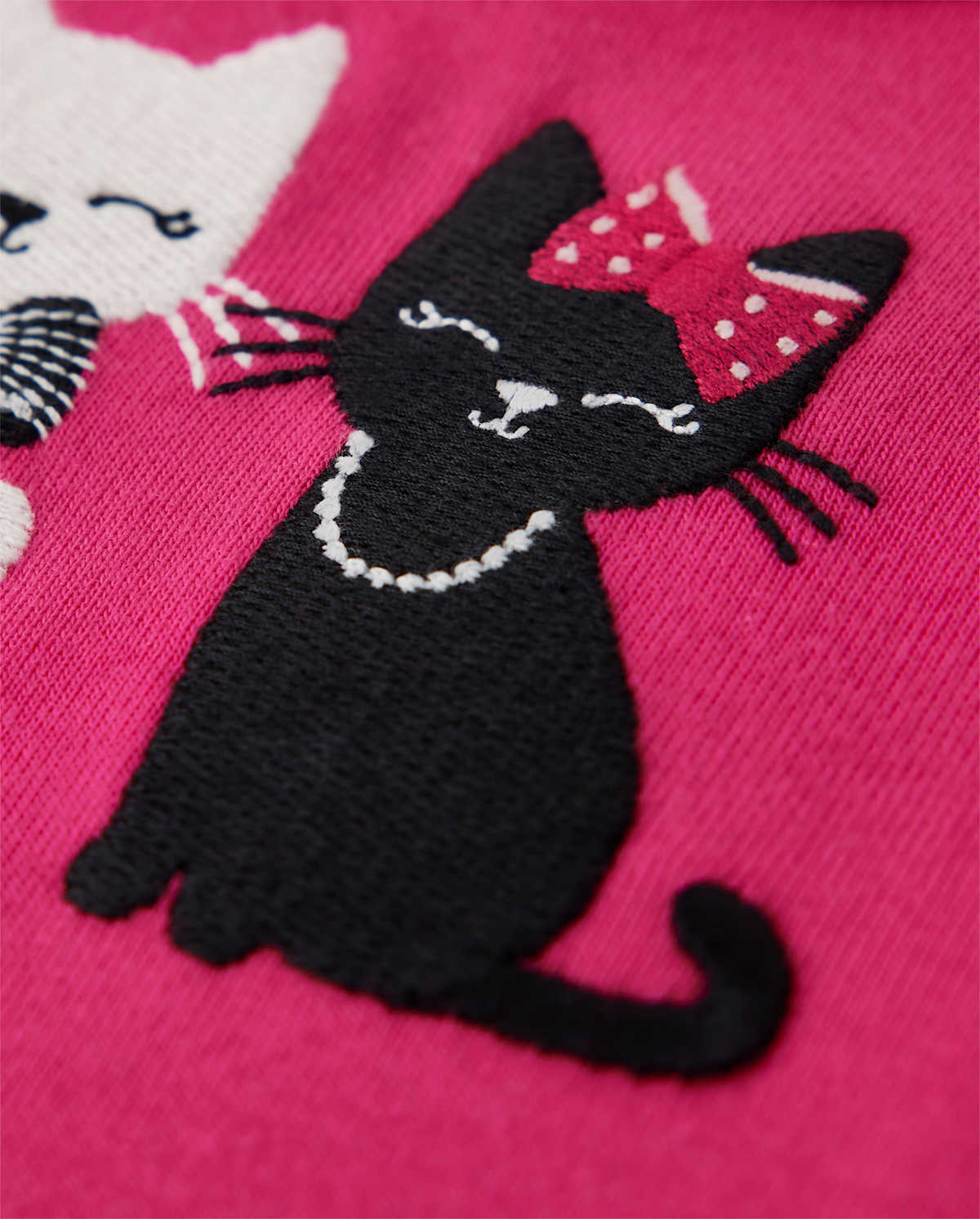 Детские топы Gymboree Girls Embroidered Cat Empire Top - Purrrfect in Pink