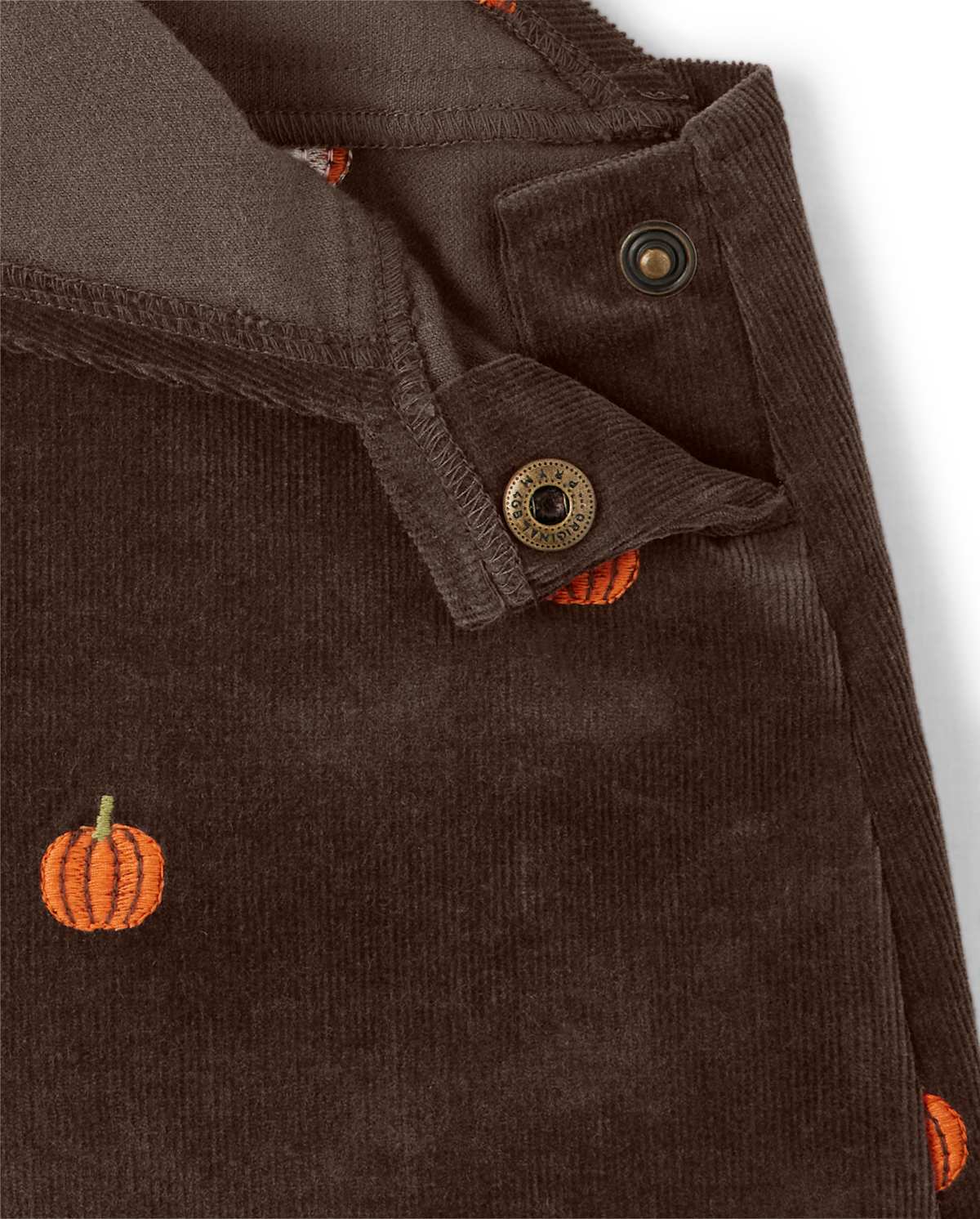 Gymboree Girls Pumpkin Corduroy Jumper - Perfect Pumpkin — фото 4