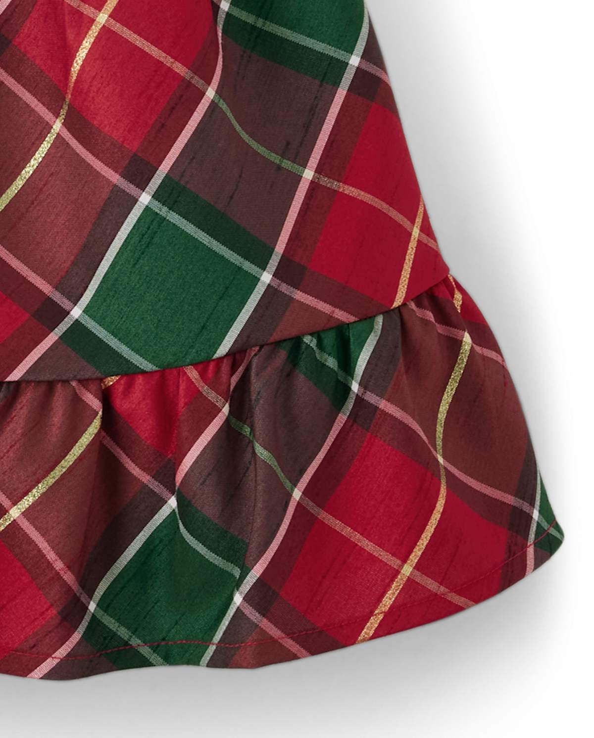 Детские юбки Gymboree Girls Plaid Ruffle Skirt - Holiday Traditions — фото 3