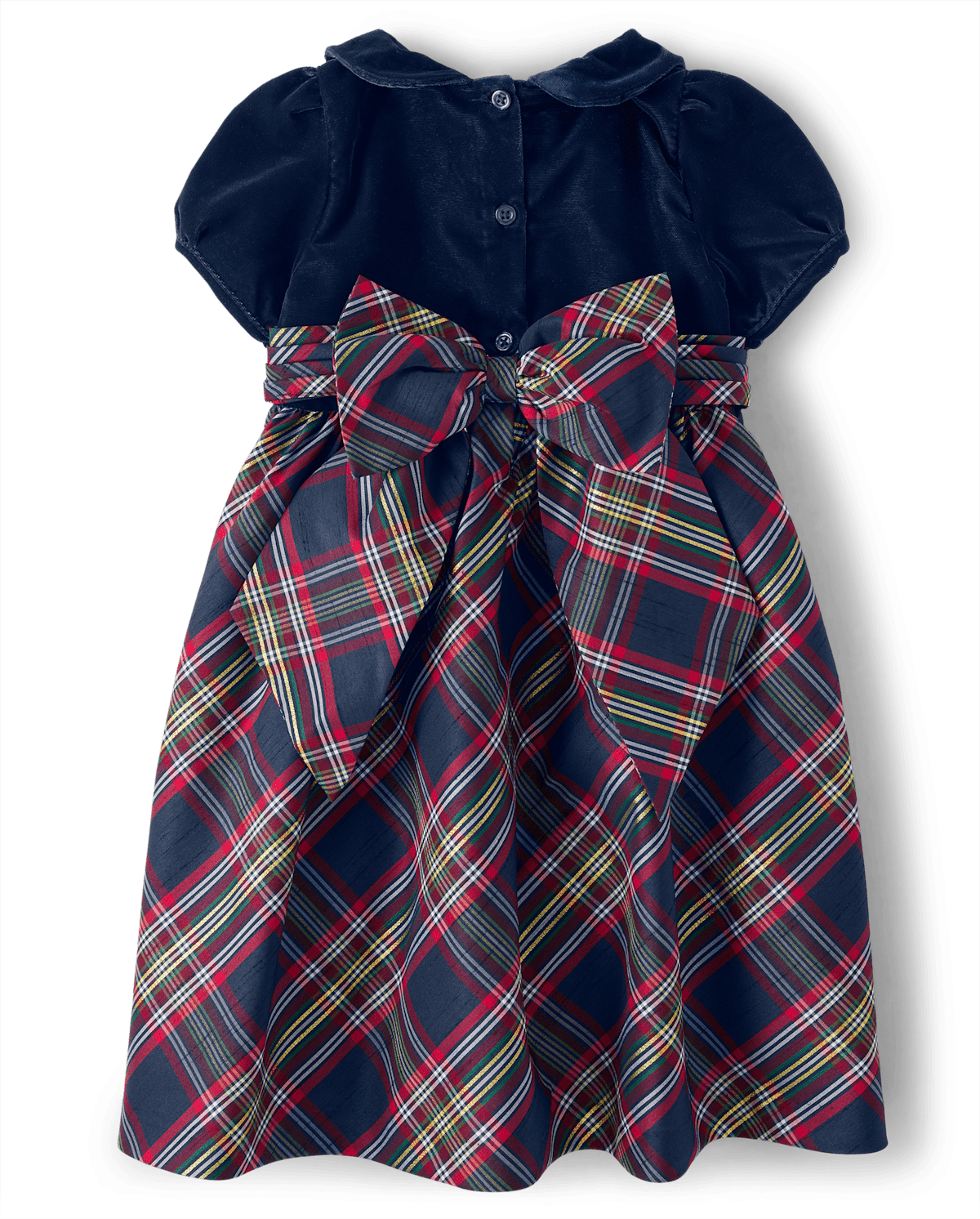 Детские платья Gymboree Girls Plaid Knit To Woven Dress - Family Celebrations