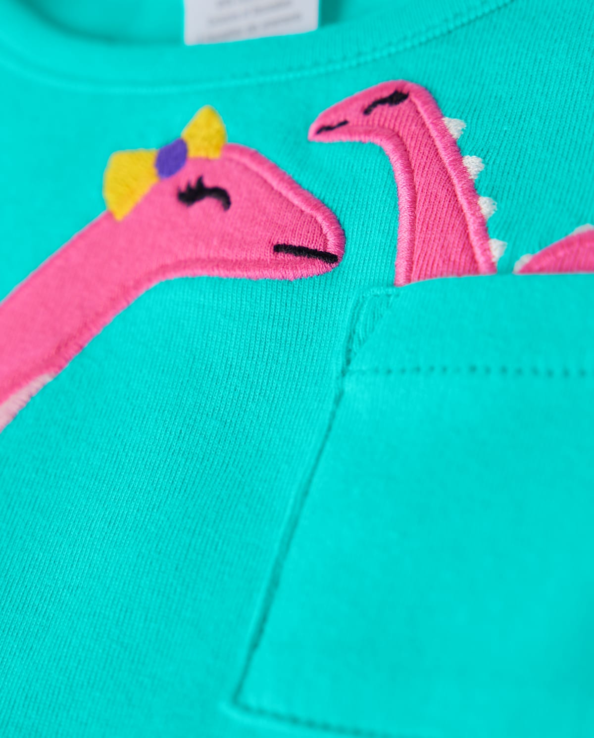 Детские топы Gymboree Girls Embroidered Dino Top - Dino-Mite