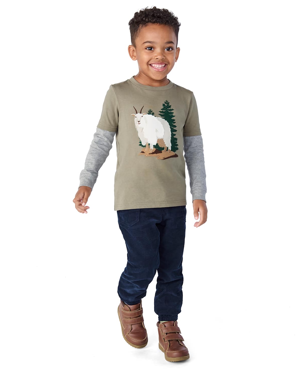 Детские брюки Gymboree Boys Corduroy Pull On Jogger Pants - Little Rocky Mountain — фото 2