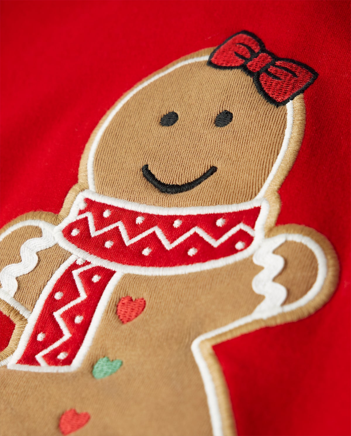 Детские худи Gymboree Girls Embroidered Gingerbread - Gingerbread House — фото 2