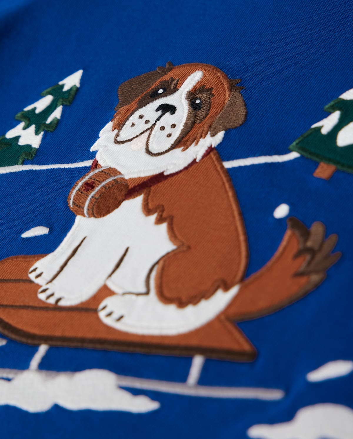 Детские топы Gymboree Boys Embroidered Dog Sled Top - Playful Pups