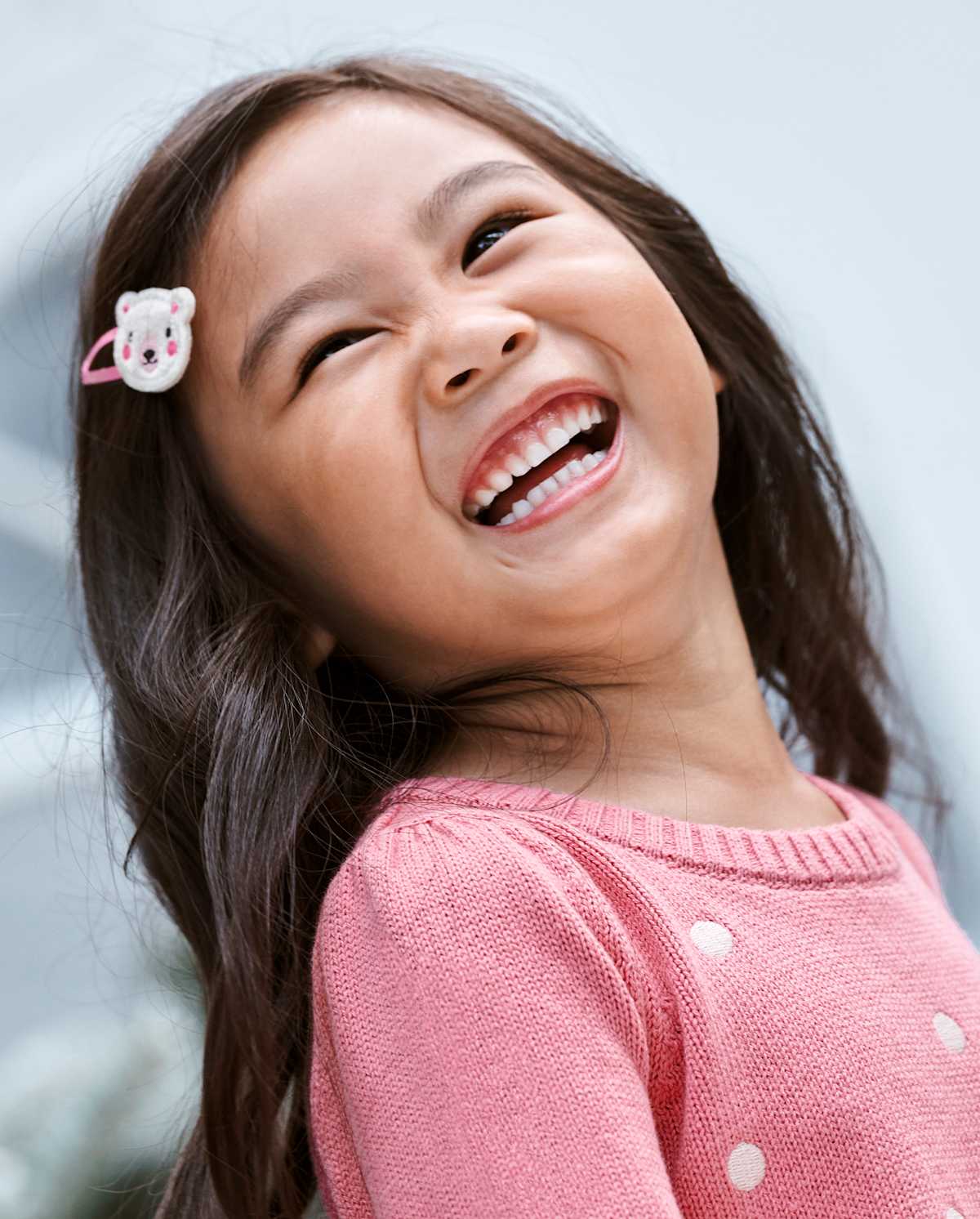 Gymboree Girls Curly Hair Set - Bear Hugs