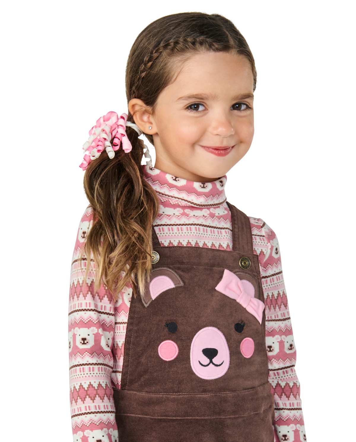 Gymboree Girls Curly Hair Set - Bear Hugs — фото 2