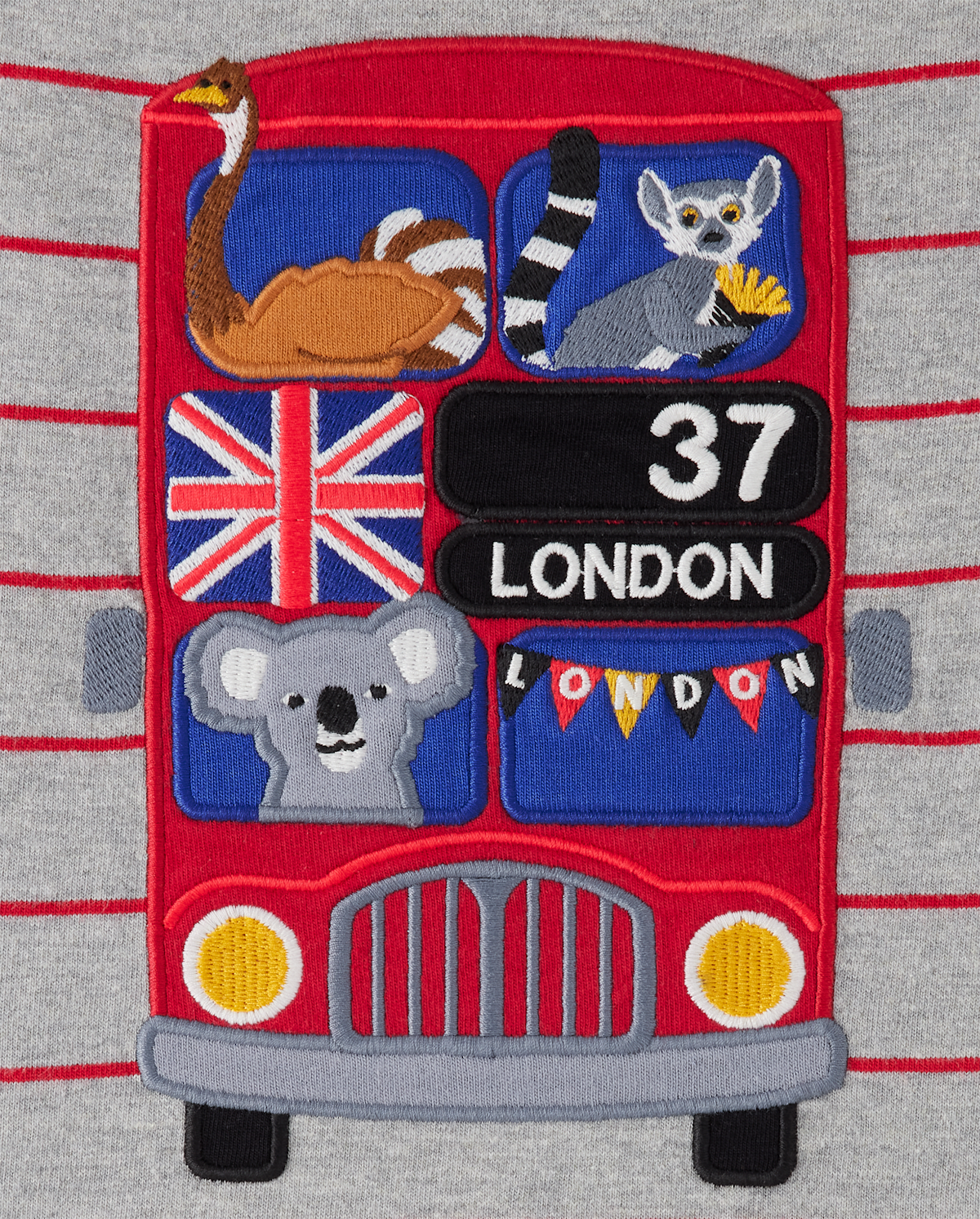 Детские топы Gymboree Boys Striped Trolley Top - London Calling — фото 2