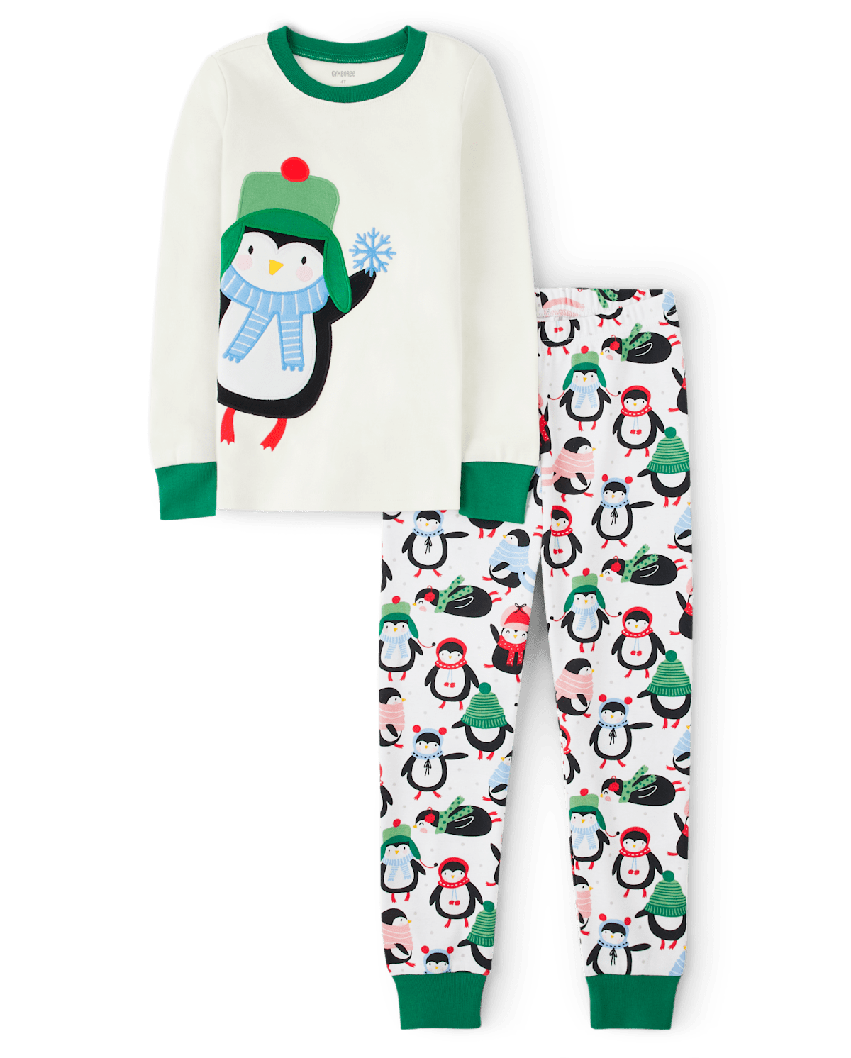 Детские пижамы Gymboree Boys Penguin Snug Fit Cotton Pajamas - Gymmies