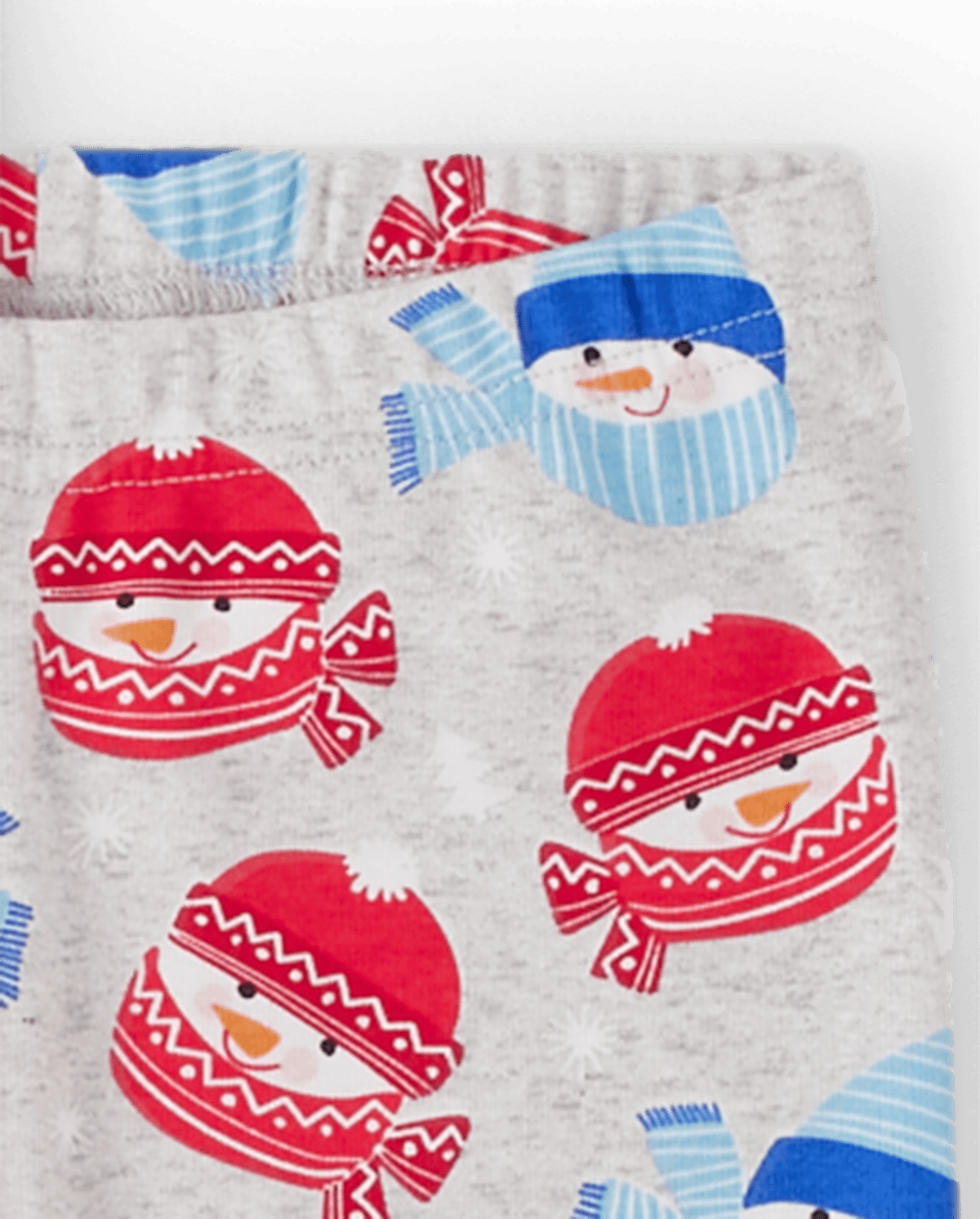 Детские пижамы Gymboree Kids Snowman Snug Fit Cotton Pajamas — фото 4
