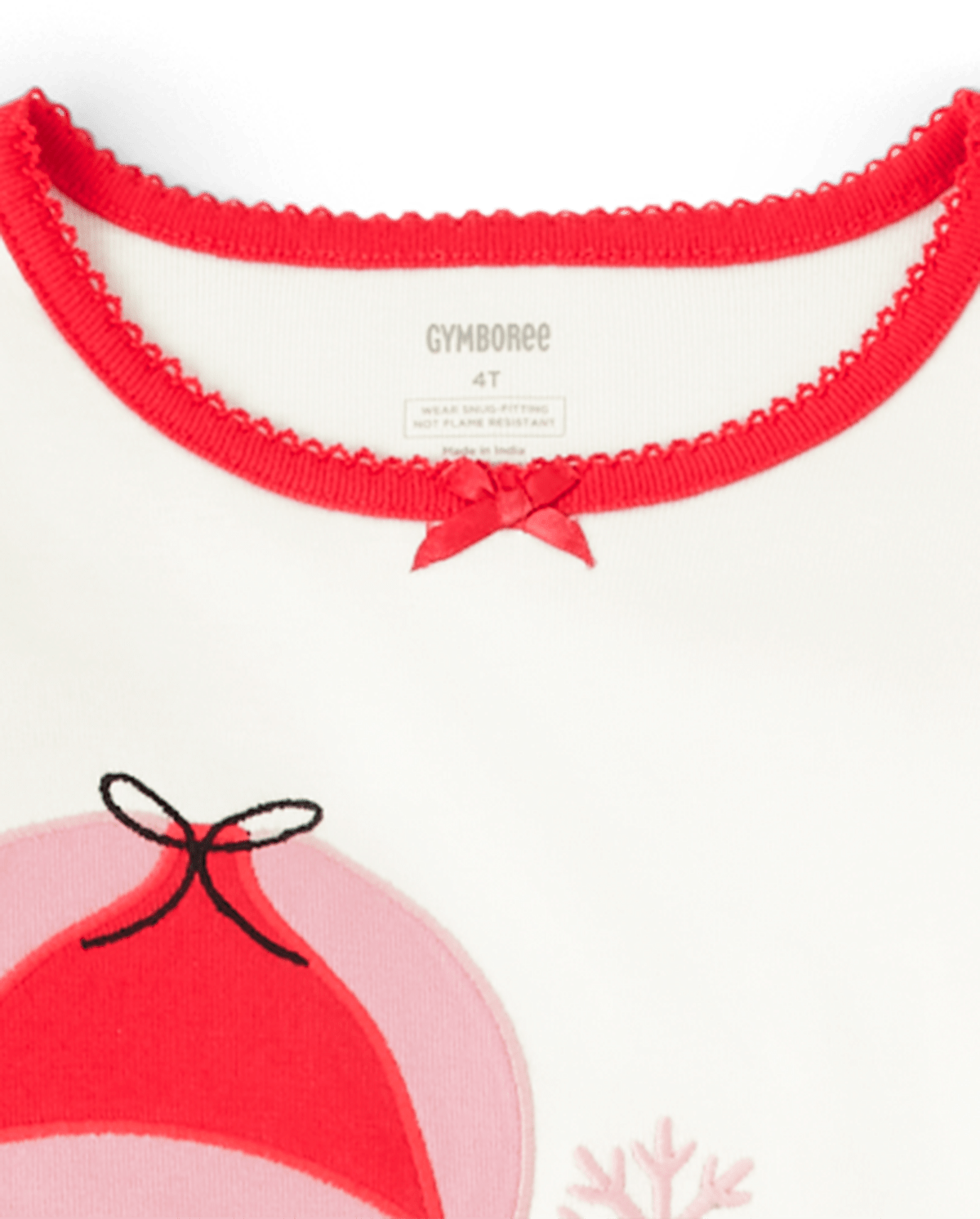 Gymboree Girls Penguin Snug Fit Cotton Pajamas — фото 3