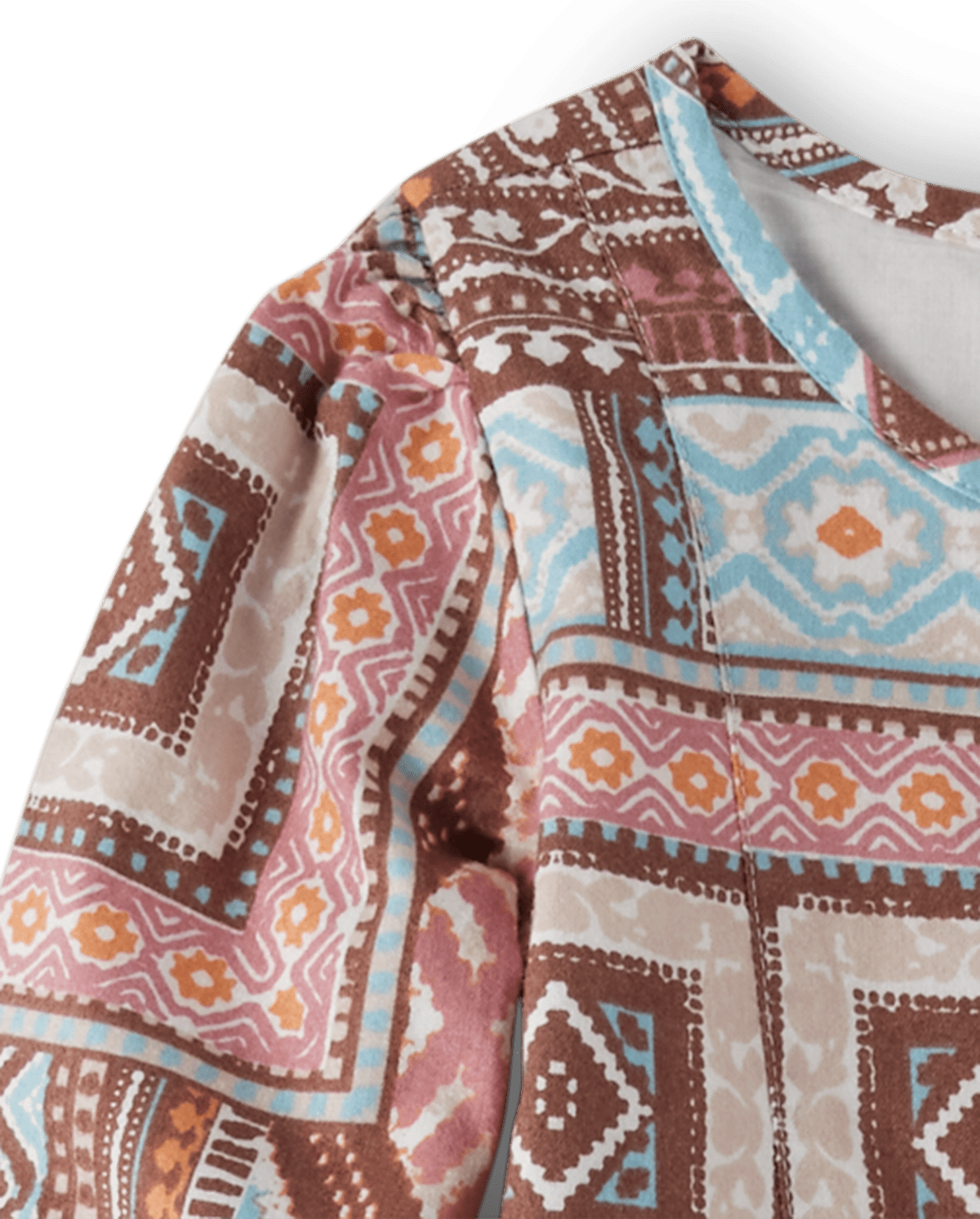 Детские платья Gymboree Girls Patchwork Ruffle Dress - Little Rocky Mountain — фото 3