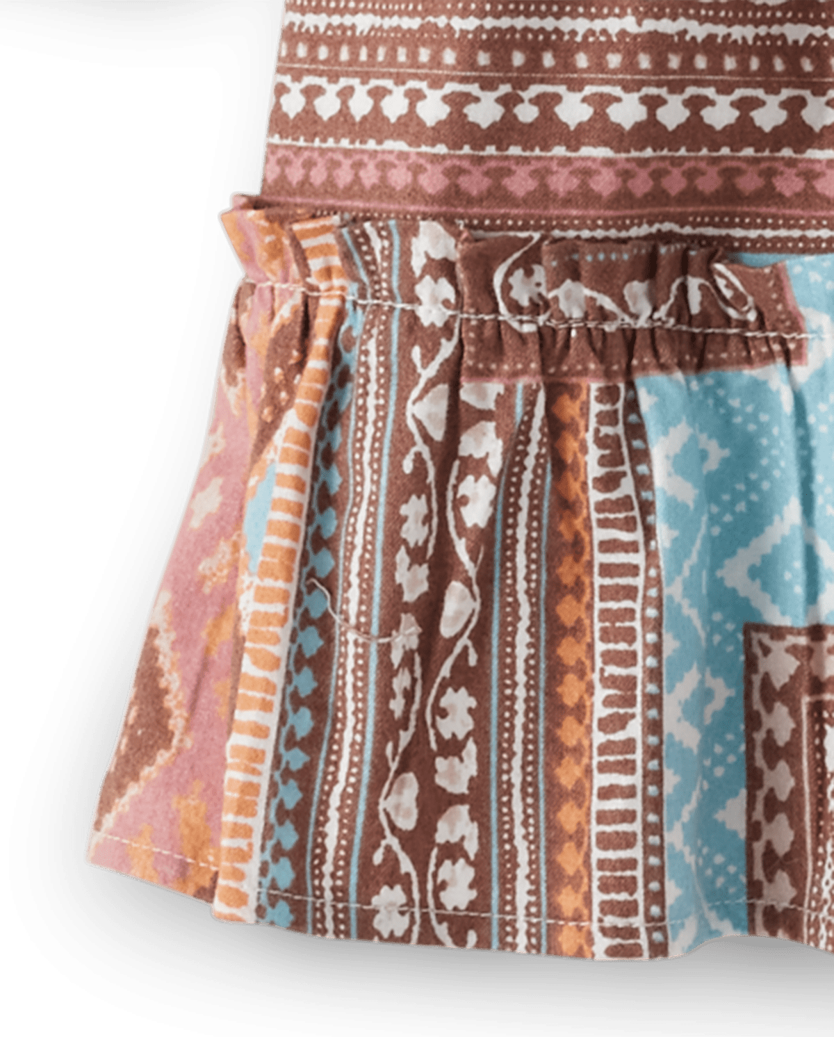 Детские платья Gymboree Girls Patchwork Ruffle Dress - Little Rocky Mountain — фото 4