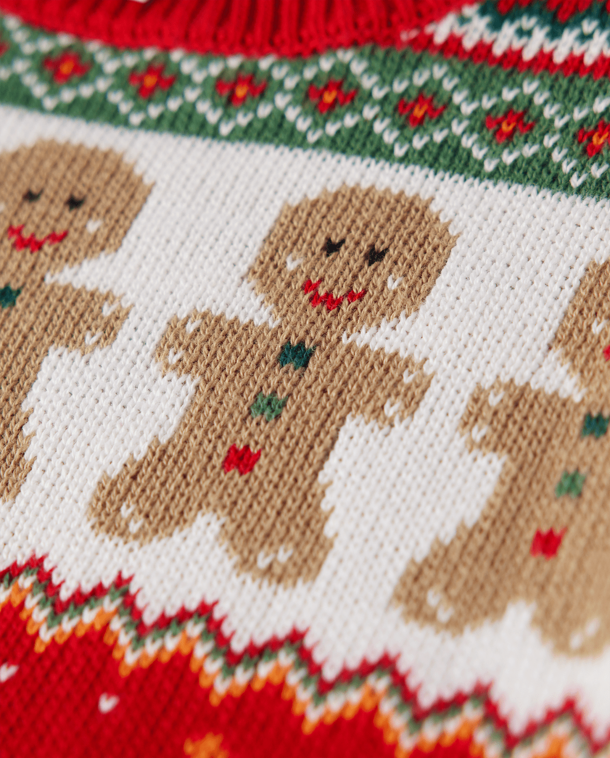 Детские свитеры Gymboree Boys Intarsia Christmas Sweater - Gingerbread House — фото 2
