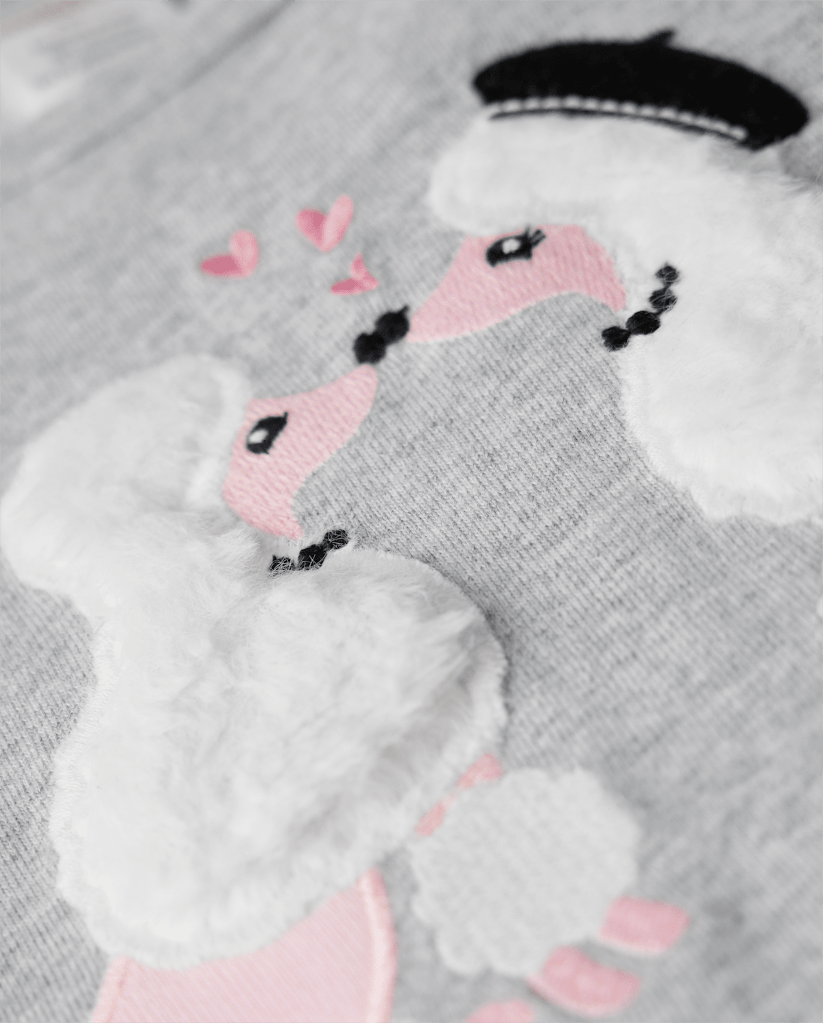 Детские топы Gymboree Girls Embroidered Poodle Top - Tres Chic