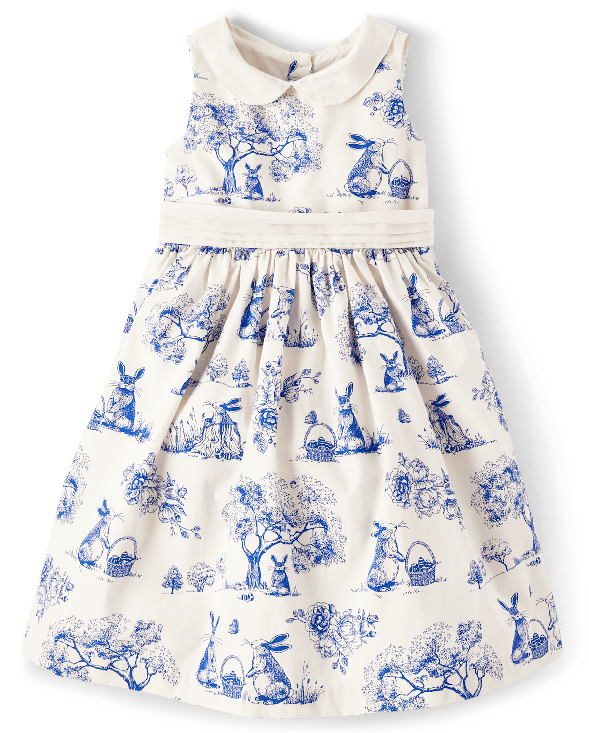Детские платья Gymboree Girls Bunny Peter Pan Dress - Blue Belle