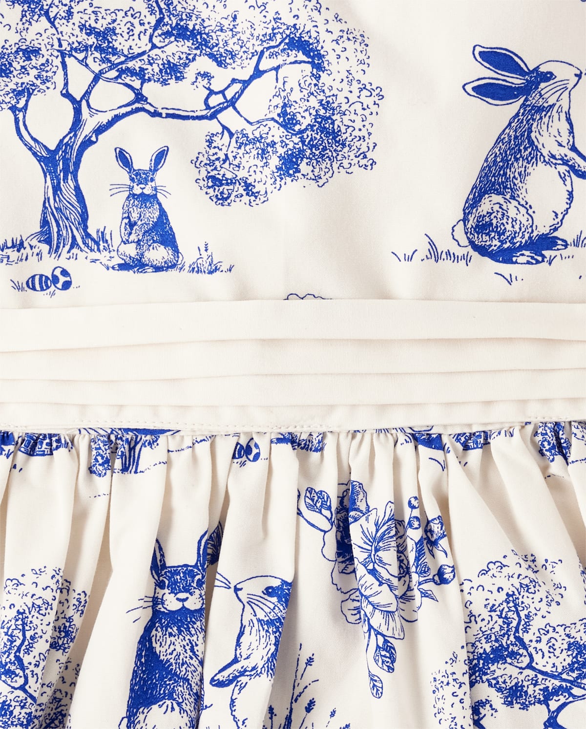 Детские платья Gymboree Girls Bunny Peter Pan Dress - Blue Belle — фото 3