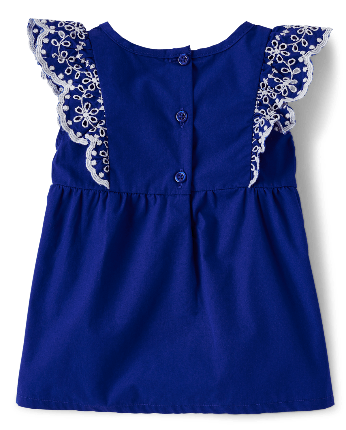 Детские топы Gymboree Girls Eyelet Top - Blue Belle — фото 2