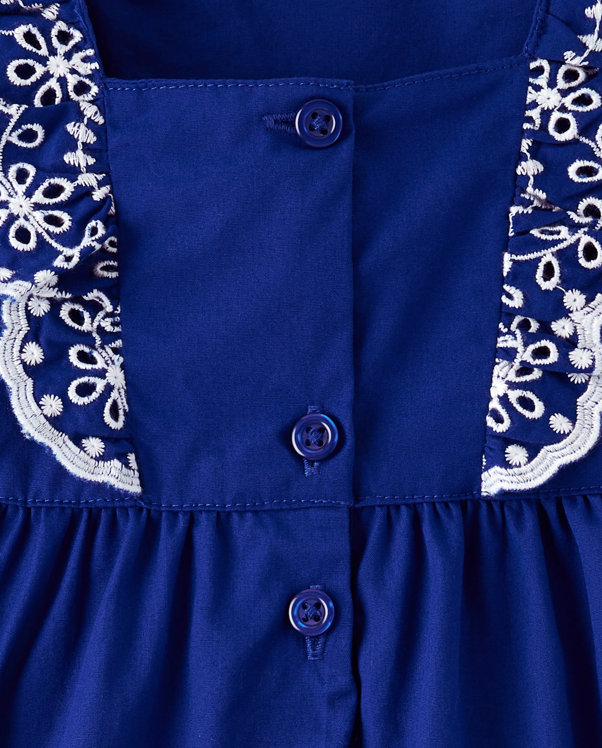 Детские платья Gymboree Girls Mommy And Me Eyelet Dress - Blue Belle — фото 4