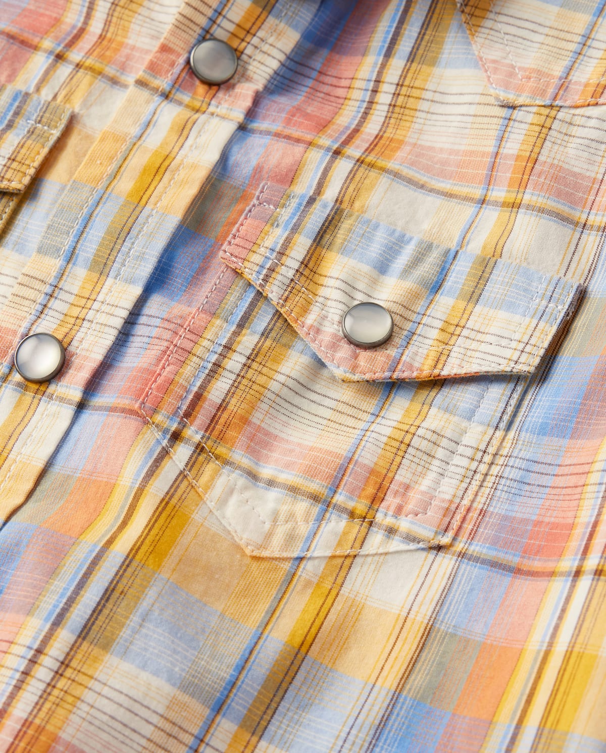 Детские рубашки Gymboree Boys Matching Family Plaid Snap Front Shirt - Country Trail — фото 2