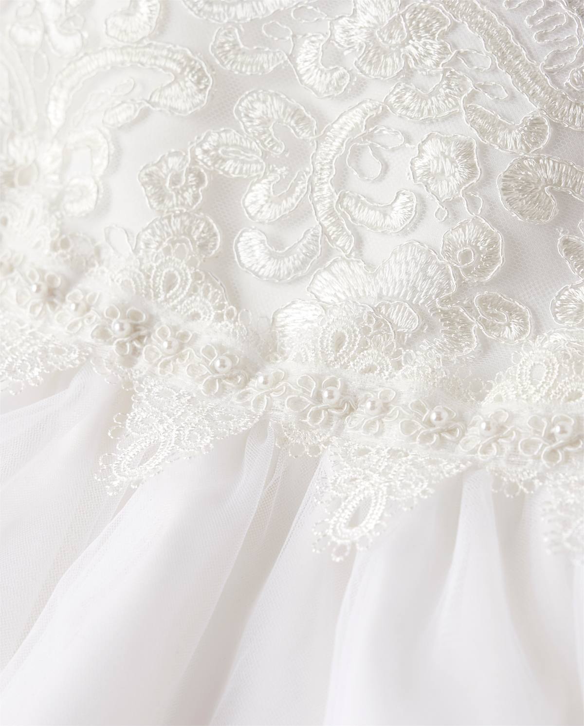 Детские платья Gymboree Girls Lace Applique Tiered Dress - Special Occasions — фото 2