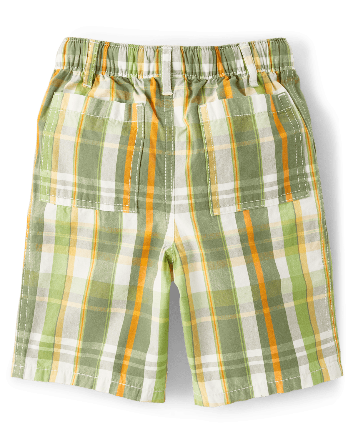 Детские шорты Gymboree Boys Plaid Pull On Shorts - Little Sprout — фото 2
