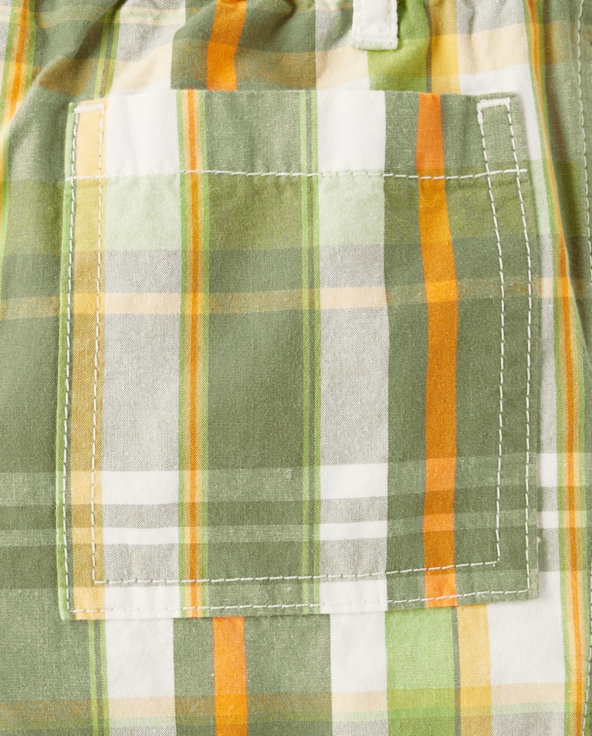 Детские шорты Gymboree Boys Plaid Pull On Shorts - Little Sprout — фото 3