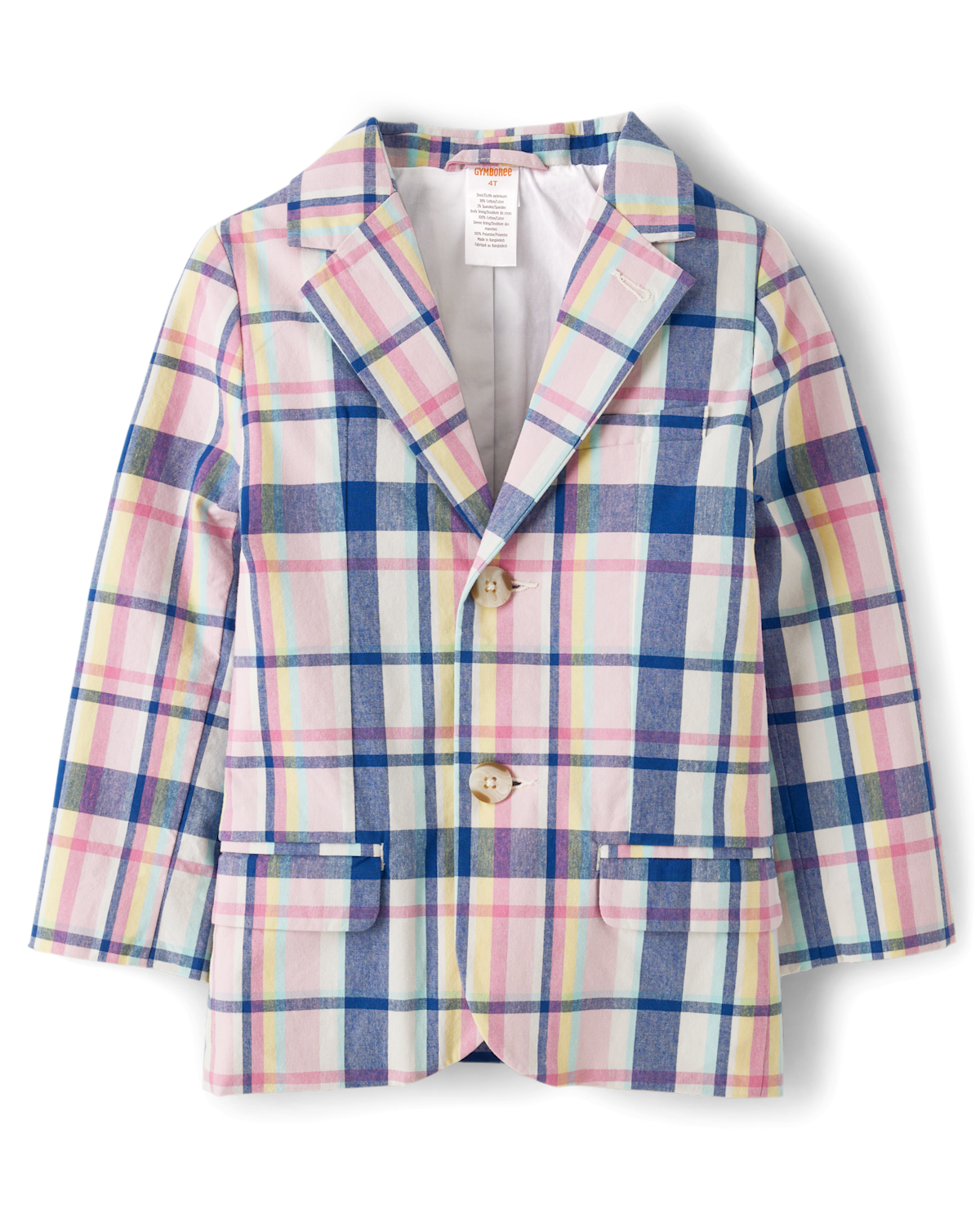 Детские пиджаки Gymboree Boys Plaid Blazer - Spring Celebrations