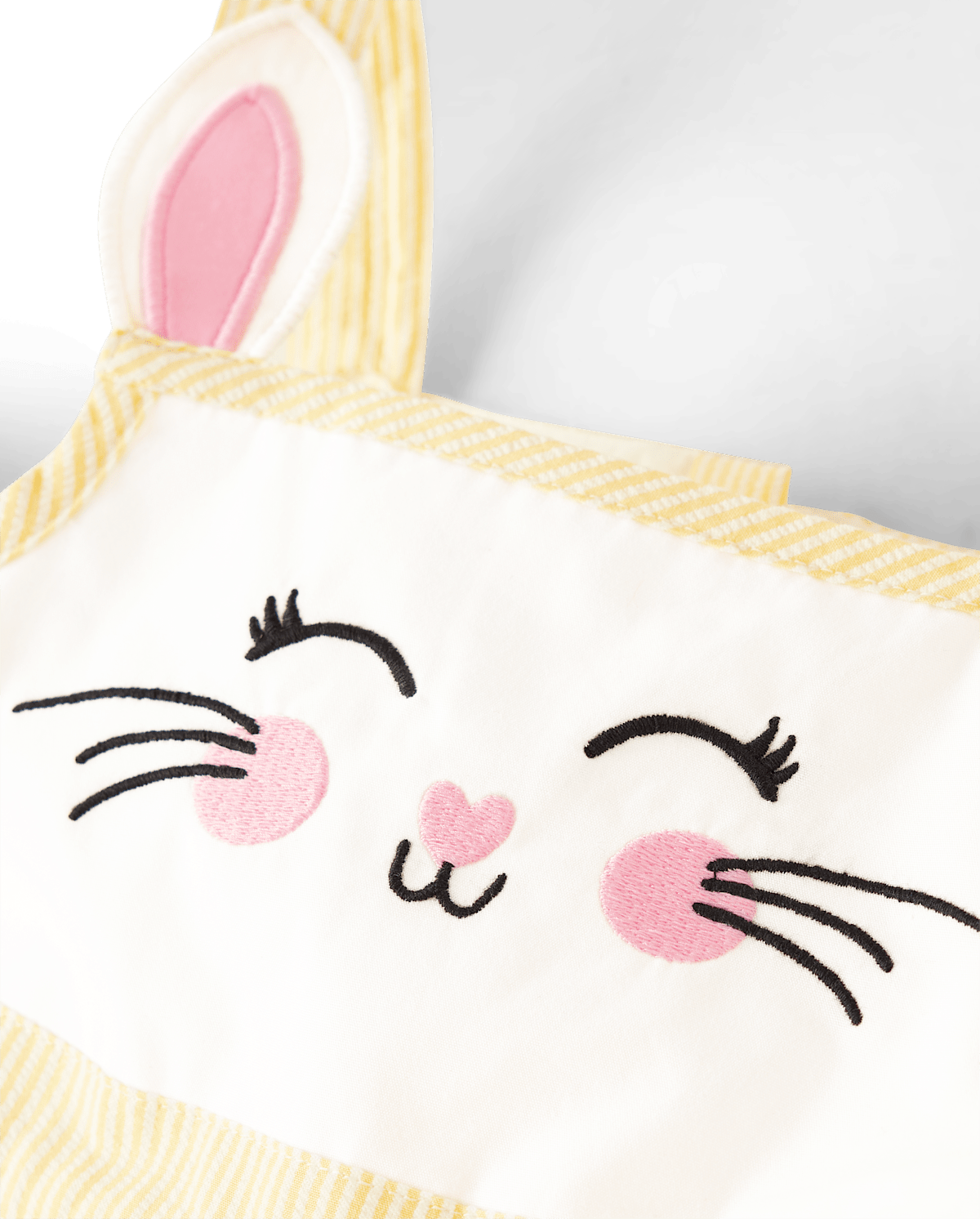 Gymboree Girls Embroidered Bunny Seersucker Jumper - Spring Celebrations