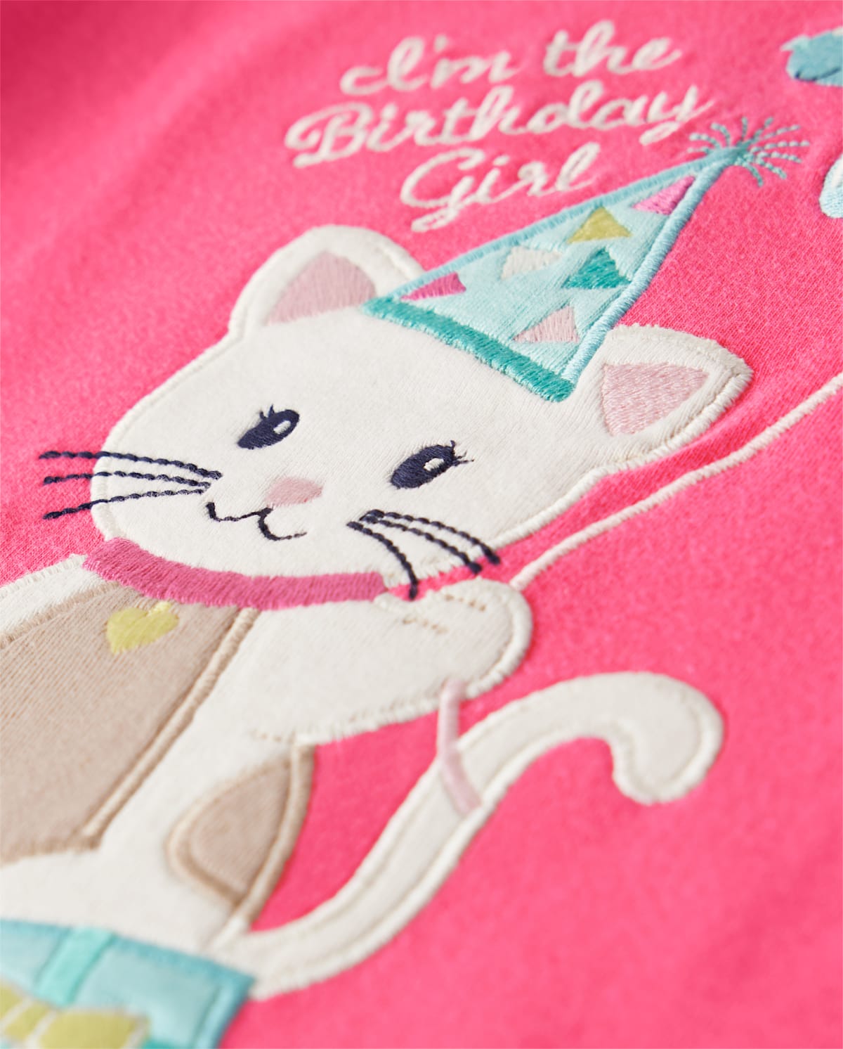 Детские топы Gymboree Girls Embroidered Birthday Top - Birthday Boutique