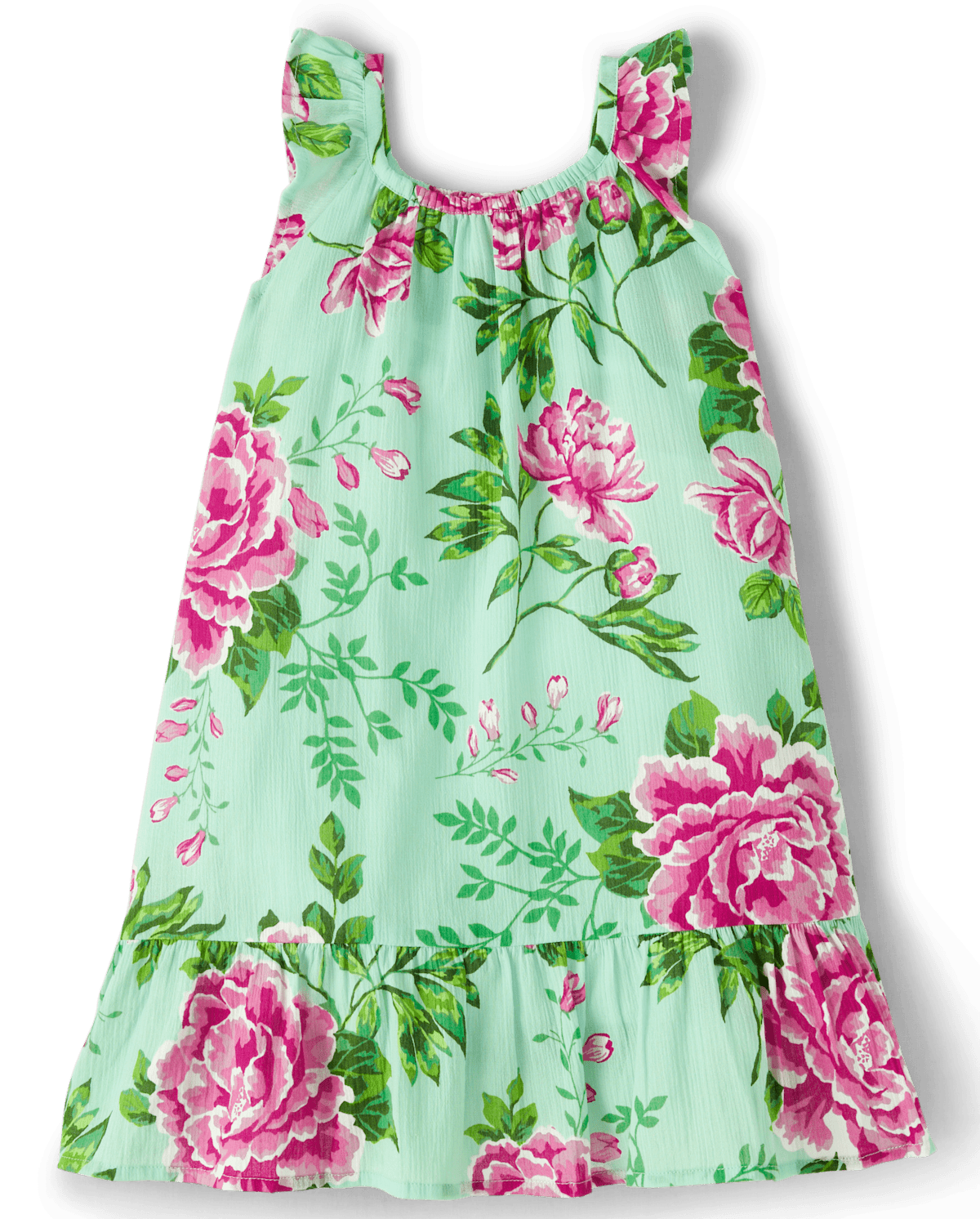 Gymboree Girls Floral Ruffle Cover-Up - Splish-Splash
