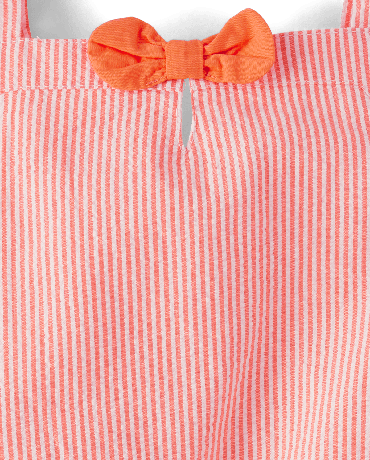 Gymboree Girls Applique Fruit Seersucker Romper - Festive Fruit — фото 3