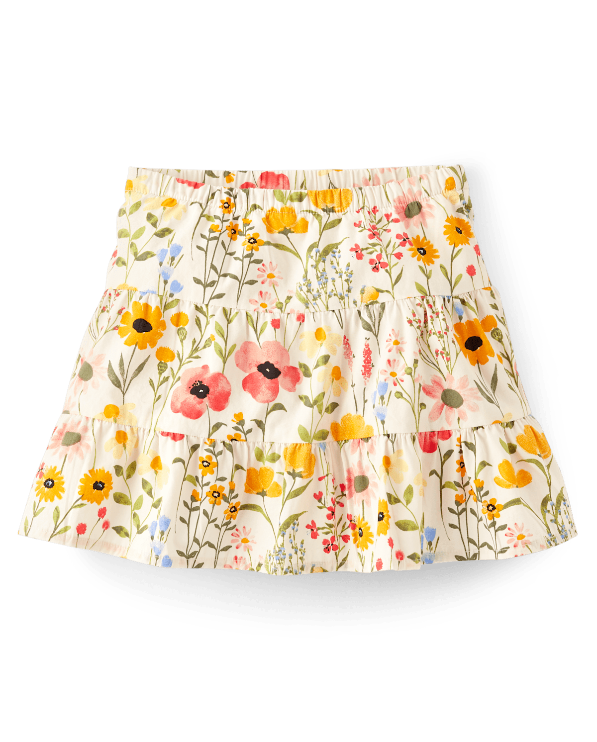 Детские юбки Gymboree Girls Floral Tiered Skort - Country Trail