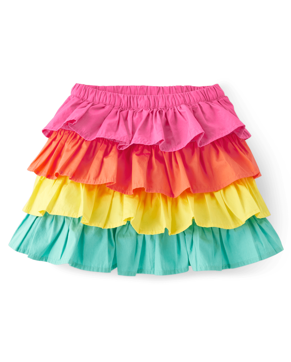 Детские юбки Gymboree Girls Rainbow Tiered Skort - Festive Fruit