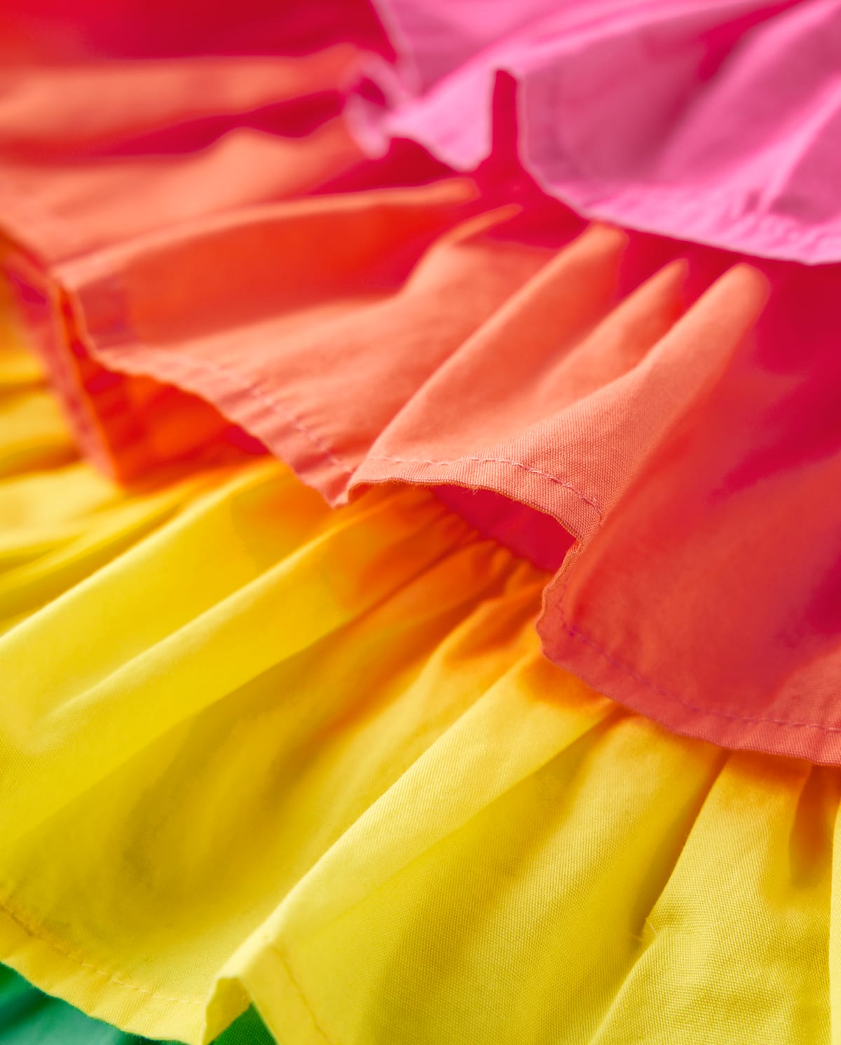 Детские юбки Gymboree Girls Rainbow Tiered Skort - Festive Fruit — фото 2