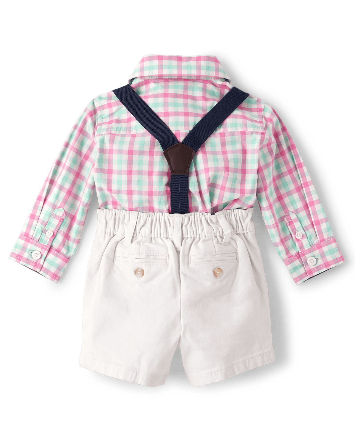 Детский комплект Gymboree боди и шорты чинос Plaid — фото 3