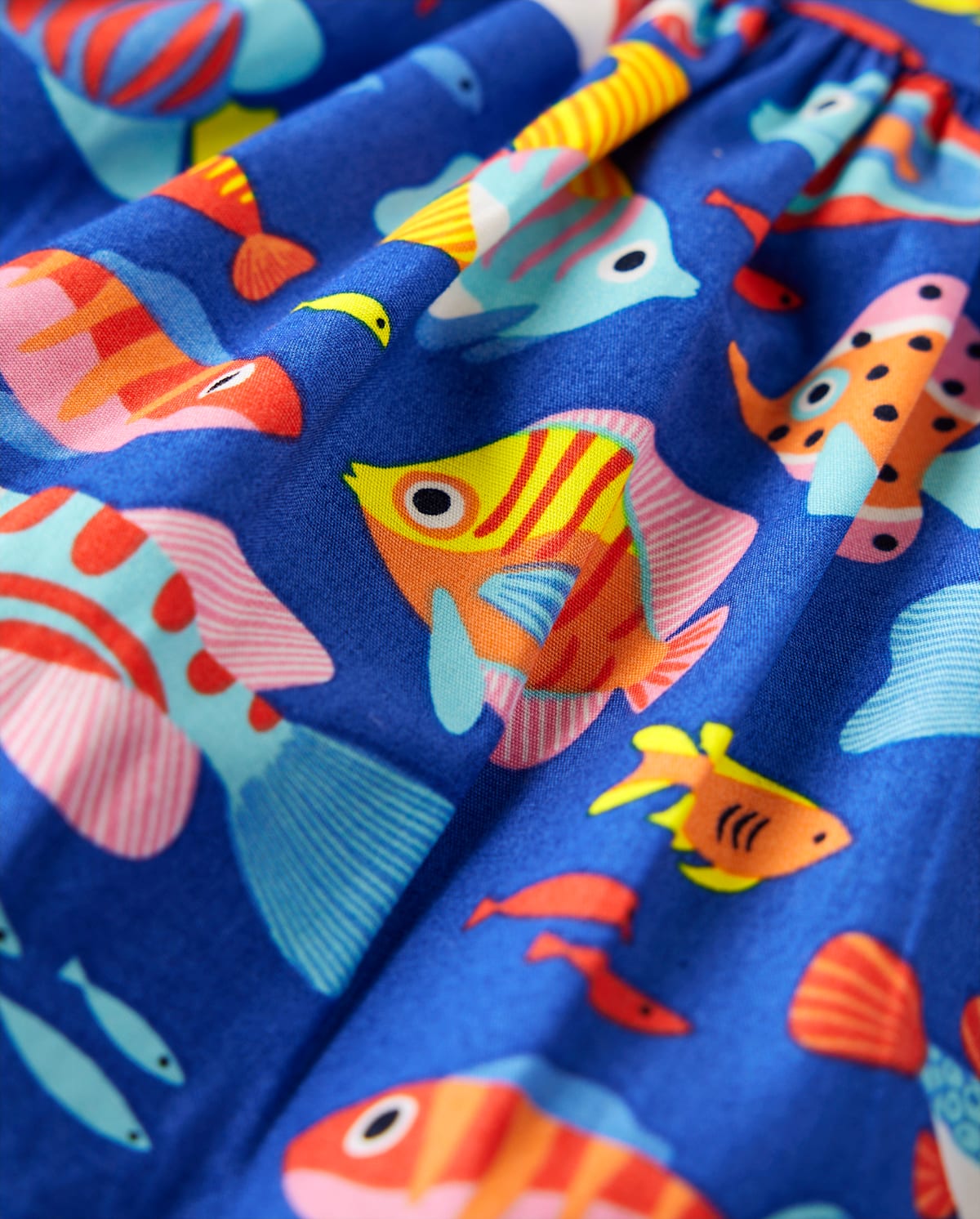 Детские платья Gymboree Girls Fish Tiered Dress - Splish-Splash — фото 2